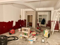 Umbau Maler und Gibserarbeiten Werkstatt