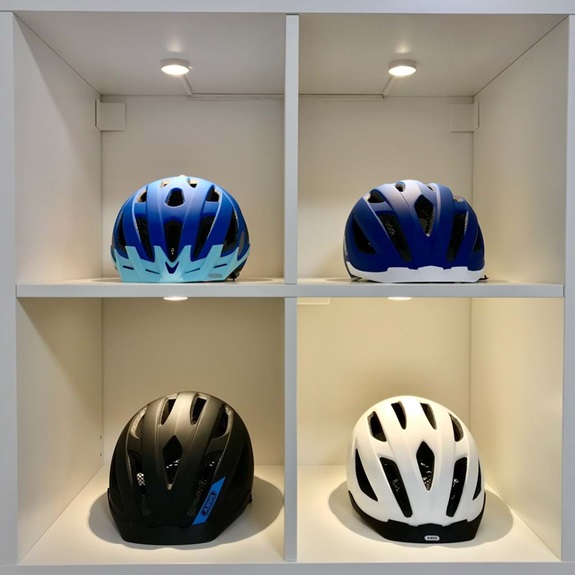 Helme in modernen Farben Gebrüder Loeliger